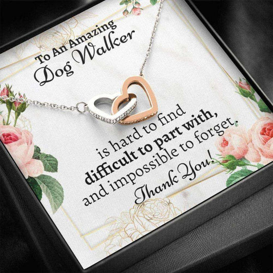 Dog Walker Necklace Gift, Thank You For Looking After My Dog, Gift For Dog Walker, Dog Walker Thank You Gift, Pet Sitter Gift Rakva
