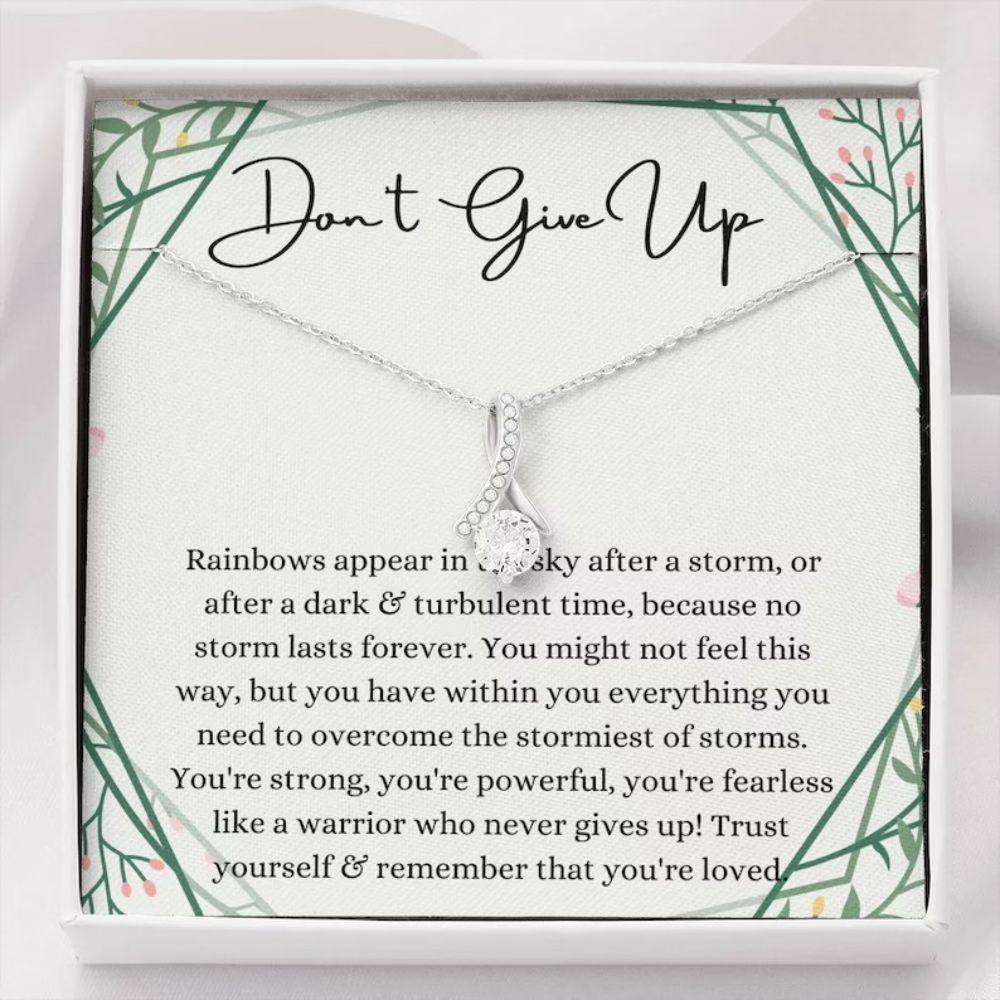 Encouragement Necklace Gift, Sympathy Gift Necklace, Uplifting Gifts For Women Necklace Rakva