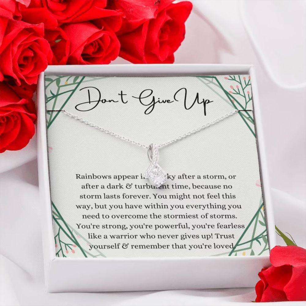 Encouragement Necklace Gift, Sympathy Gift Necklace, Uplifting Gifts For Women Necklace Rakva