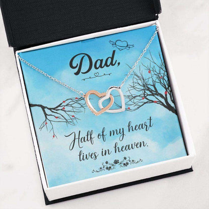 Father Remembrance Necklace, Loss Of Father Gift, Father Memorial Gift, Dad Condolence Gift, Bereavement Gift, Grief Gift, Memorial Necklace Rakva