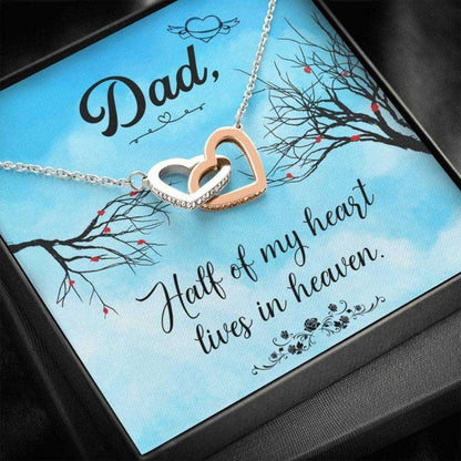 Father Remembrance Necklace, Loss Of Father Gift, Father Memorial Gift, Dad Condolence Gift, Bereavement Gift, Grief Gift, Memorial Necklace Rakva