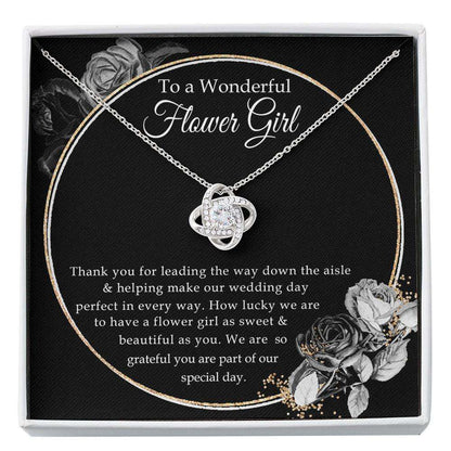 Flower Girl Gift Flower Girl Necklace, Flower Girl Thank You Gift Flower Girl Wedding Gift, Single Pearl Necklace, Bridal Party Custom Necklace Rakva