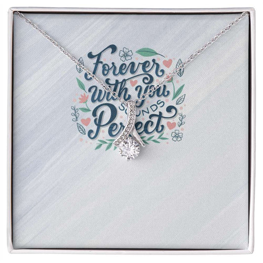 Forever with you Alluring - 925 Sterling Silver Necklace Rakva