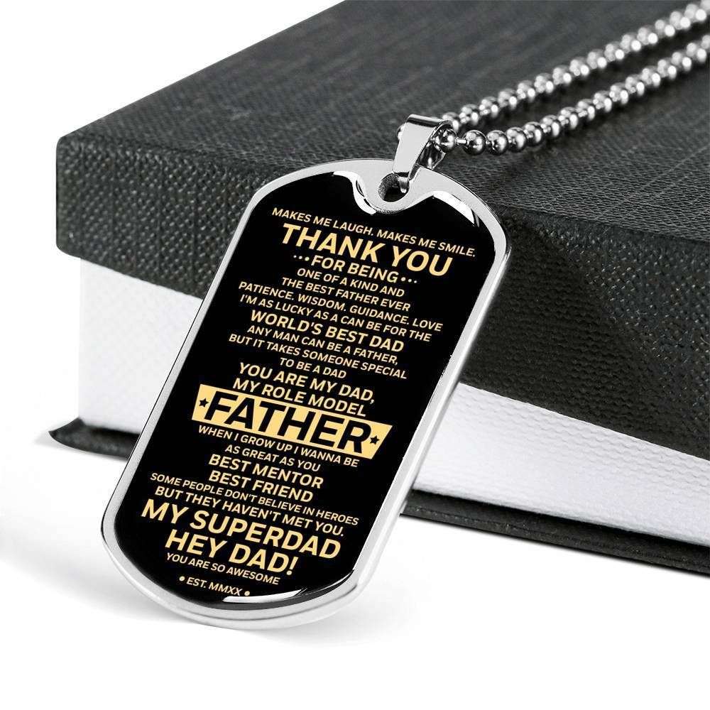 Friend Dog Tag, Custom Best Mentor Best Friend Dog Tag Military Chain Necklace Gift For Father Dog Tag Gifts For Friend Rakva