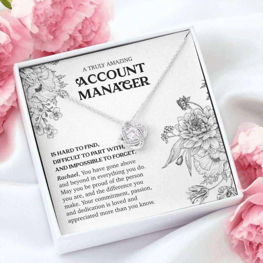 Friend Necklace, Account Manager Necklace, Gift For Account Manager, Account Manager Gift Rakva