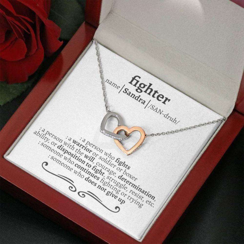 Friend Necklace, Chemo Necklace Gift, Cancer Gift, Friend With Cancer, Chemo Survivor, Chemotherapy Rakva