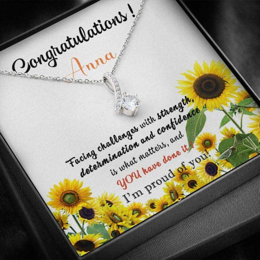 Friend Necklace, Congrats Gift Necklace, Gift For Graduate, New Job, Job Promotion Gift For Friends For Archievement Rakva