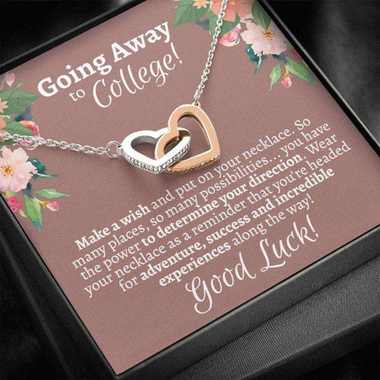 Friend Necklace, Going Away To College Gift For Her, Best Friend Going Away To College, Goodbye Gift For Friend Going To College Friendship Day Rakva