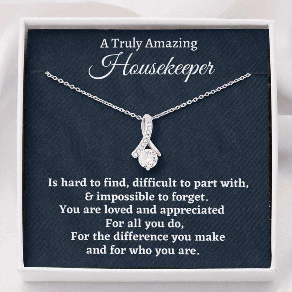 Friend Necklace, Housekeeper Gift, Appreciation Gift For A Housekeeper, Necklace Gift For Women Rakva