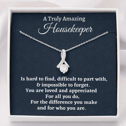Friend Necklace, Housekeeper Gift, Appreciation Gift For A Housekeeper, Necklace Gift For Women Rakva