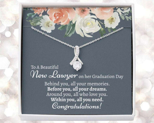 Friend Necklace, Law School Graduation Gift, Law School Gift, Lawyer Graduation, Gift For Lawyer Passing The Bar, New Lawyer Gift For Archievement Rakva