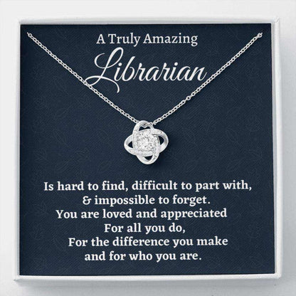 Friend Necklace, Librarian Gift, Appreciation Gift For A Librarian, Necklace Gift For Women Rakva