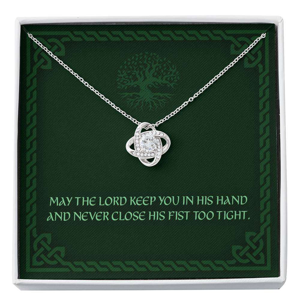Friend Necklace, May The Lord Keep You In His Hand “ Any Occasion Irish ...