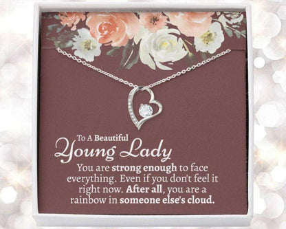 Friend Necklace, Meaningful Cheer Up Gift For Her, Pick Me Up Gift, Cheer Someone Up Gift, Cheer Up Gift For Friend, Cheer Up Gift Box Friendship Day Rakva