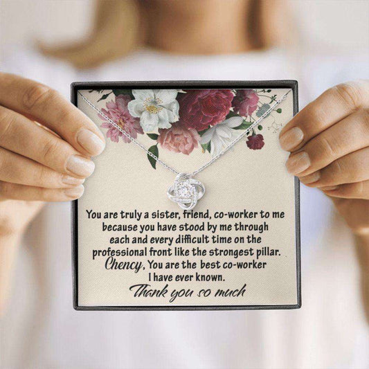 Friend Necklace, Necklace For Female Coworker, Colleague Gift, Coworker Gift, Gift For Women, Coworker Thank You, Coworker Appreciation Gift Gifts For Friend Rakva