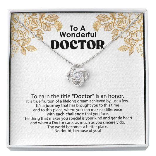 Friend Necklace, New Doctor Gift, Graduation Gift For Doctor, Gift For Female Doctor, Thank You Gift For Doctor, Doctor Graduation Gift For Archievement Rakva