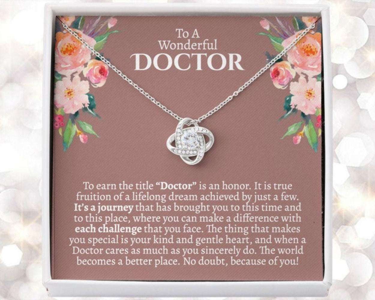Friend Necklace, New Doctor Gift, Graduation Gift For Doctor, Gift For Female Doctor, Thank You Gift For Doctor, Doctor Graduation Gift Friendship Day Rakva