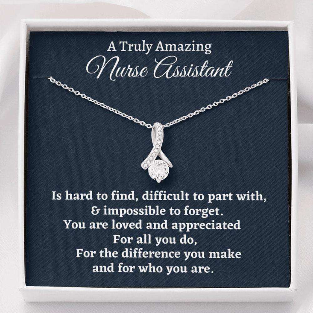 Friend Necklace, Nurse Assistant Gift, Appreciation Gift For A Nurse Assistant, Necklace Gift For Women Rakva