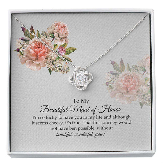Friend Necklace, Sentimental Maid Of Honor Gift, Maid Of Honor Gift Box, Sister Maid Of Honor, Maid Of Honor Gift For Sister Gifts For Friend Rakva