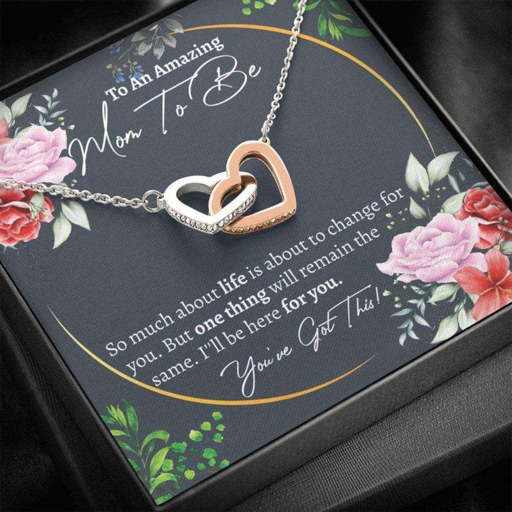 Friend Necklace, Sister Necklace, Pregnant Friend Necklace, Gift For Newly Pregnant Friend, Pregnant Friend Gifts For Mom To Be (Future Mom) Rakva