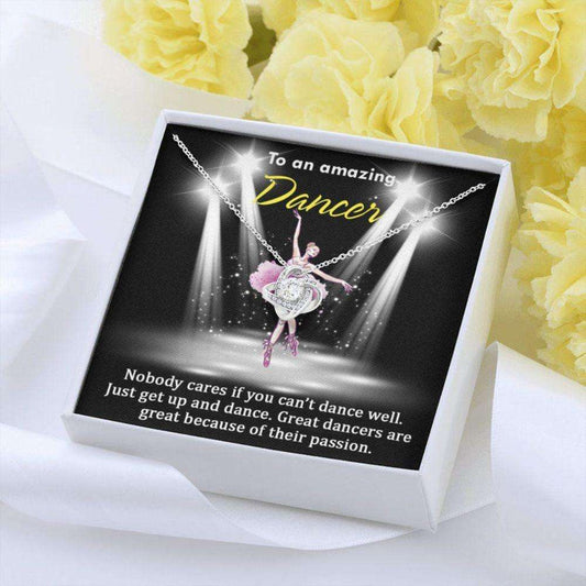 Friend Necklace, Sister Necklace, To An Amazing Dancer Necklace Gift, Gift For Ballet Dancer, Dancer Encourage Gifts For Friend Rakva