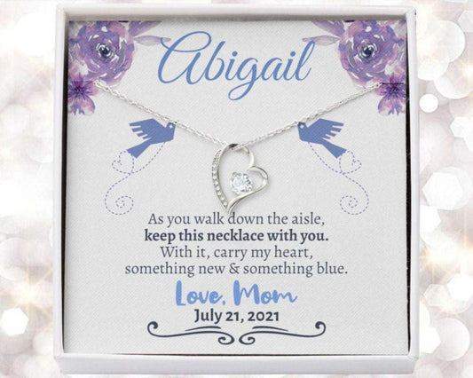 Friend Necklace, Something Blue For The Bride, Something Blue Bridal, Something Blue Necklace, Something Blue Something Borrowed Friendship Day Rakva