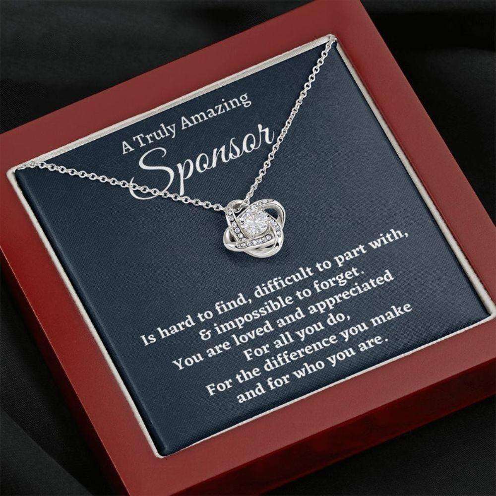Friend Necklace, Sponsor Gift, Appreciation Gift For A Sponsor, Necklace Gift For Women Rakva