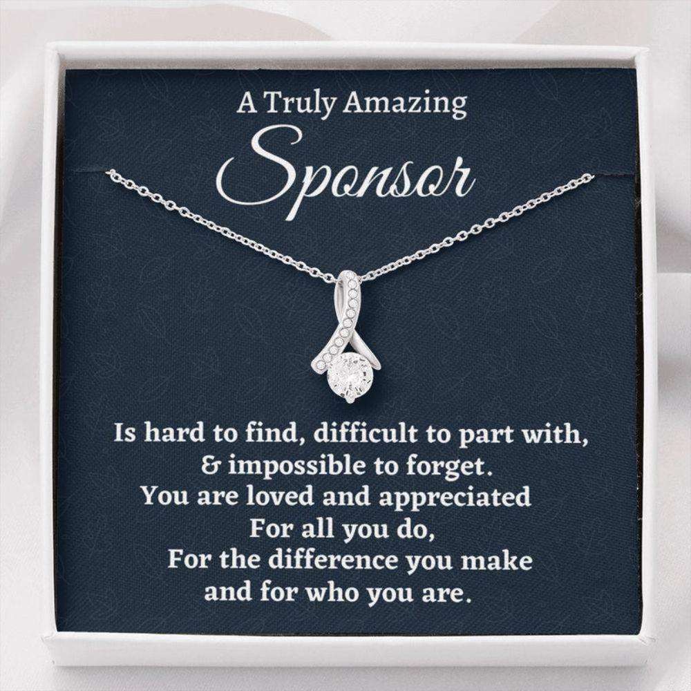Friend Necklace, Sponsor Gift, Appreciation Gift For A Sponsor, Necklace Gift For Women Rakva