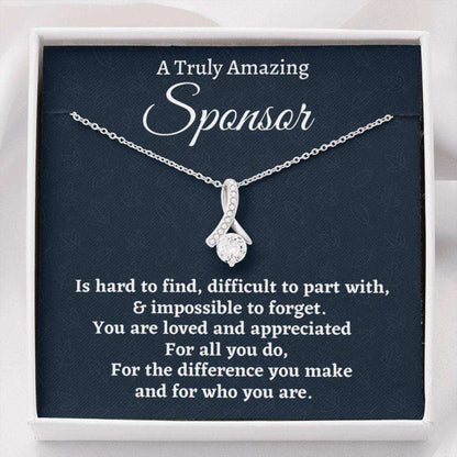 Friend Necklace, Sponsor Gift, Appreciation Gift For A Sponsor, Necklace Gift For Women Rakva