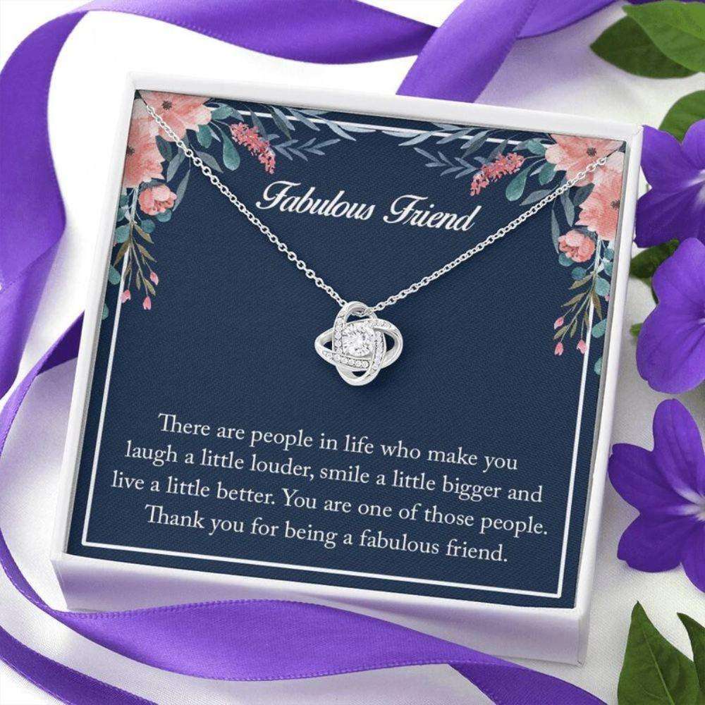 Friend Necklace, To My Fabulous Friend Necklace Gift, Necklace Gift For Friend, Friendship Gift Rakva
