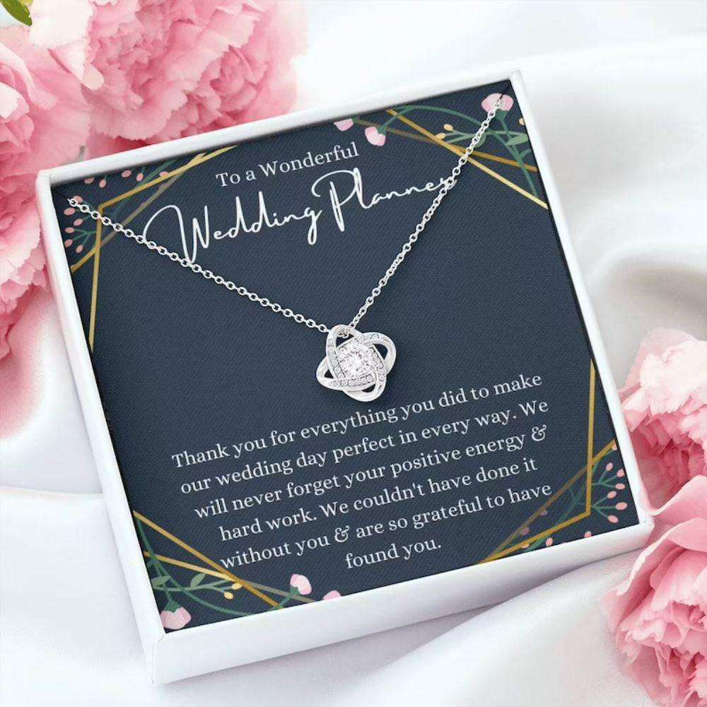 Friend Necklace, Wedding Planner Necklace Gift, Wedding Coordinator Gift, Thank You Gift Rakva