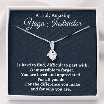 Friend Necklace, Yoga Instructor Gift, Appreciation Gift For A Yoga Instructor, Necklace Gift For Women Rakva
