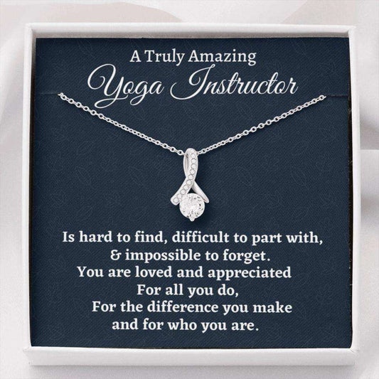 Friend Necklace, Yoga Instructor Gift, Appreciation Gift For A Yoga Instructor, Necklace Gift For Women Rakva