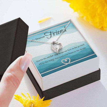 Friendship Necklace “ Gift To Best Friend “ Necklace For Friend “ My Friend Forever Love Necklace Friendship Day Rakva