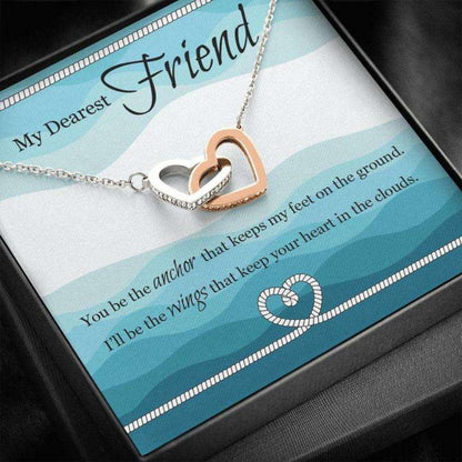 Friendship Necklace “ Gift To Best Friend “ Necklace For Friend “ My Friend Heart Necklace Friendship Day Rakva