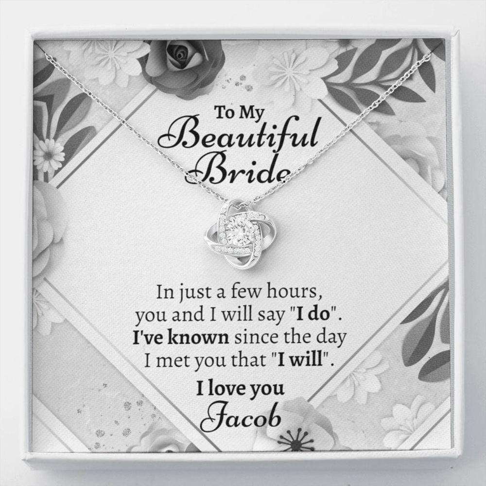 Future Husband Necklace, Meaningful Bride To Groom Wedding Gift, Gift For Bride From Groom, Gift Gift From Groom To Bride, Traditional Gift Gifts For Boyfriend Rakva