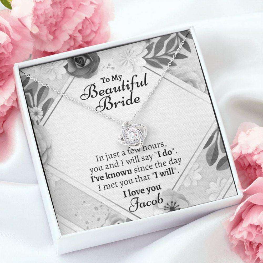 Future Husband Necklace, Meaningful Bride To Groom Wedding Gift, Gift For Bride From Groom, Gift Gift From Groom To Bride, Traditional Gift Gifts For Boyfriend Rakva