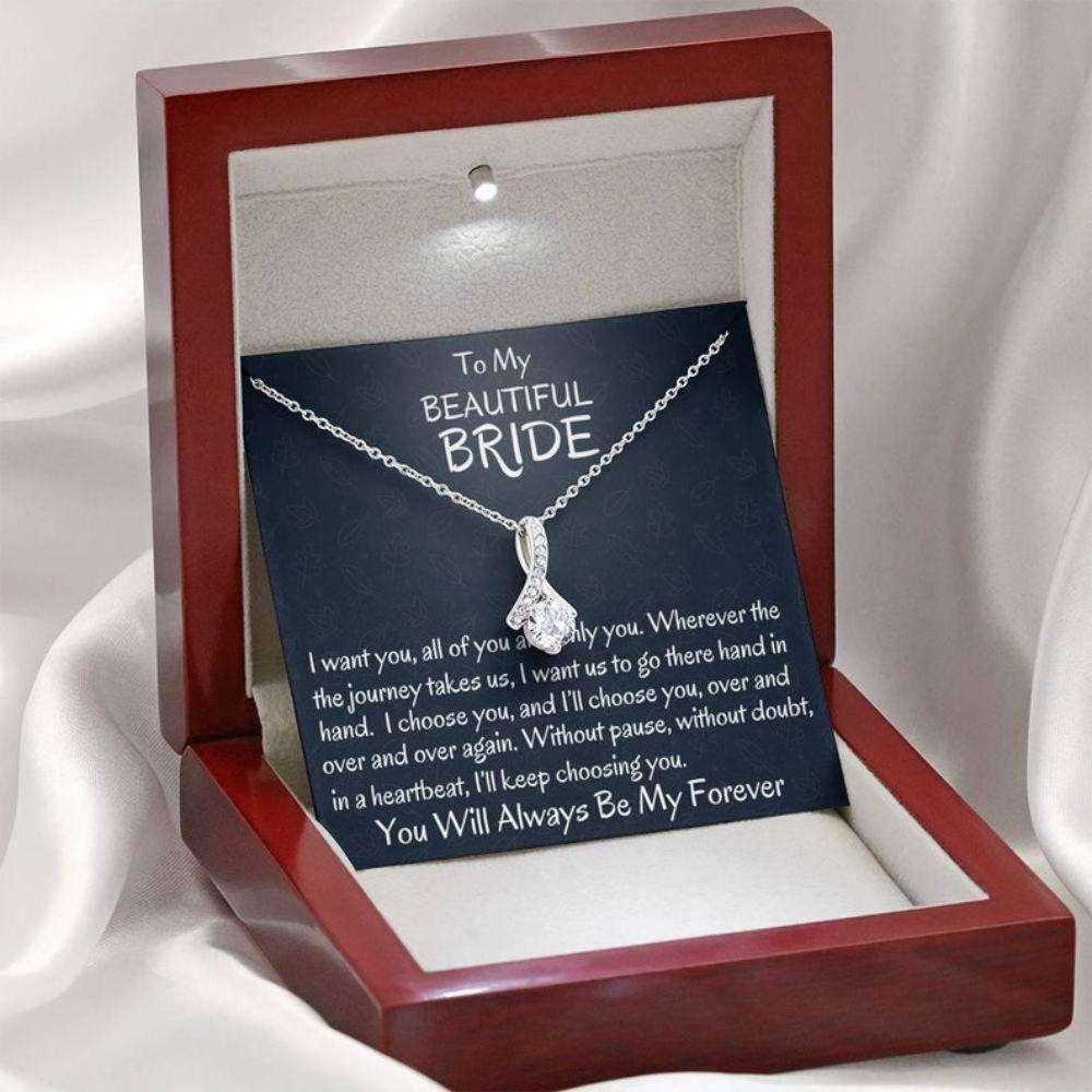 Future Wife Necklace, To My Beautiful Bride Necklace, Groom To Bride Gift, Wife To Be Gift, My Love Gift Gift For Bride Rakva