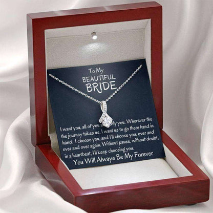 Future Wife Necklace, To My Beautiful Bride Necklace, Groom To Bride Gift, Wife To Be Gift, My Love Gift Gift For Bride Rakva