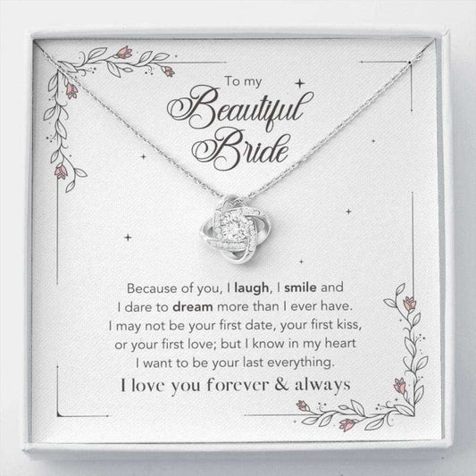 Future Wife Necklace, To My Beautiful Bride Necklace “ Wedding To My Bride Gift From Groom, Groom To Bride Gifts Gift For Bride Rakva