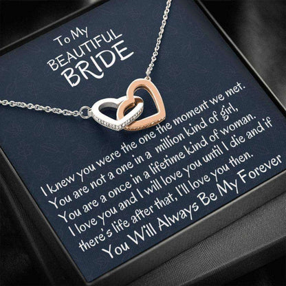 Future Wife Necklace, To My Bride Necklace, Wedding Day Gift For Bride From Groom, Gift For Wife To Be Gift For Bride Rakva