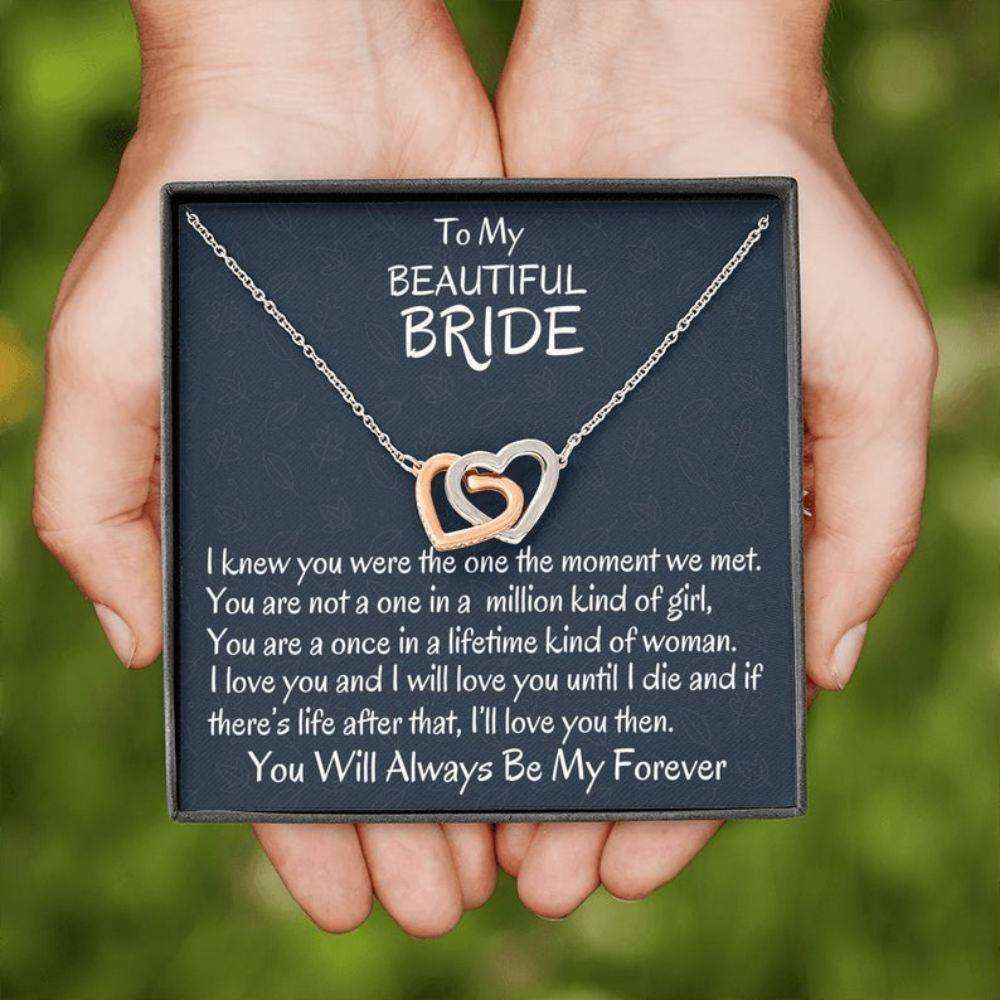 Future Wife Necklace, To My Bride Necklace, Wedding Day Gift For Bride From Groom, Gift For Wife To Be Gift For Bride Rakva