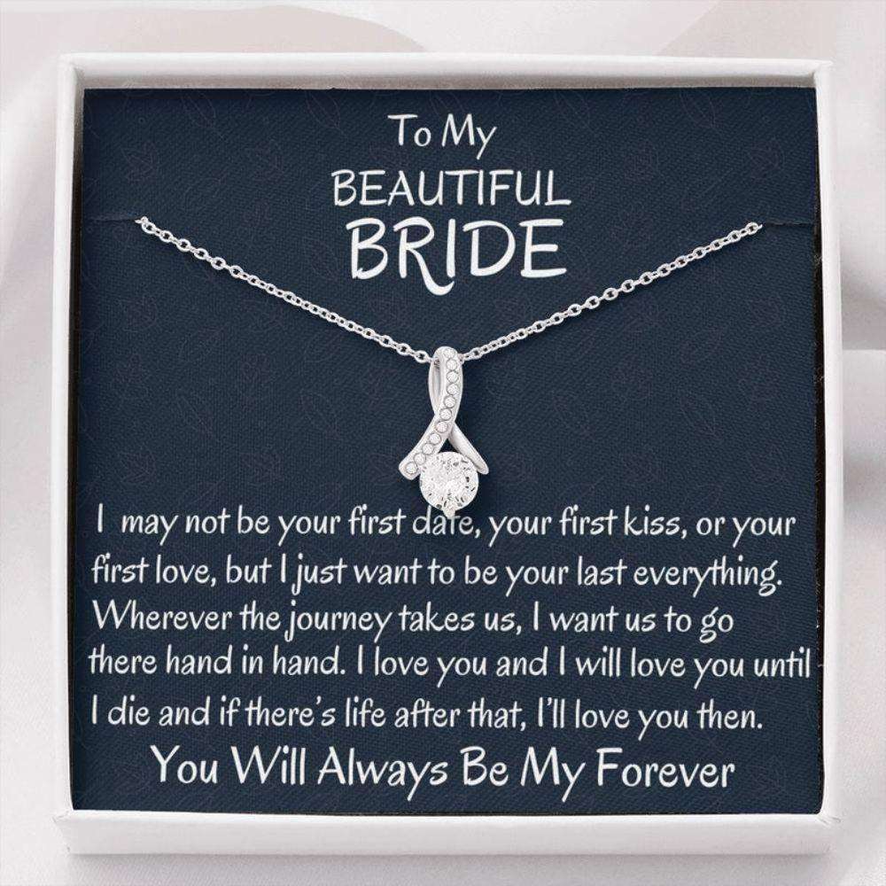 Future Wife Necklace, To My Bride Necklace, Wedding Day Gift For Bride From Groom, Gift For Wife To Be Gift For Bride Rakva