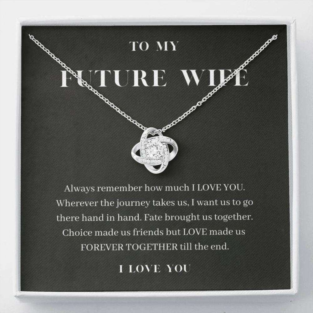 Future Wife Necklace, To My Future Wife Necklace, Forever Together, Sentimental Gift For Bride From Groom Gift For Bride Rakva