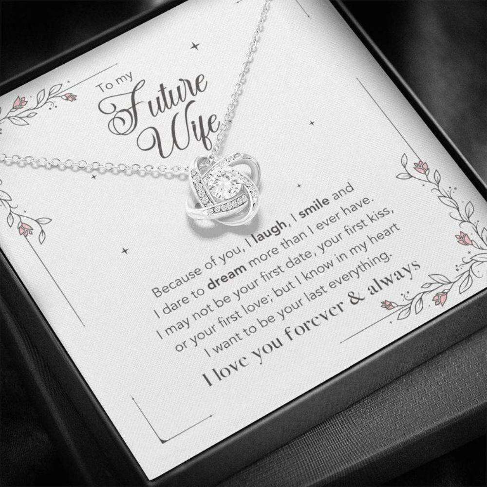 Future Wife Necklace, To My Future Wife Necklace, Gift For Future Wife, Girlfriend, Soulmate, Fiancee Gifts For Friend Rakva