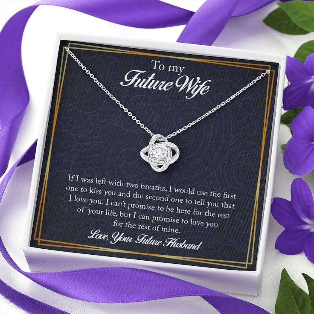 Future Wife Necklace, To My Future Wife Necklace Gift, Necklace For Fianc?E, Necklace For Future Wife Rakva