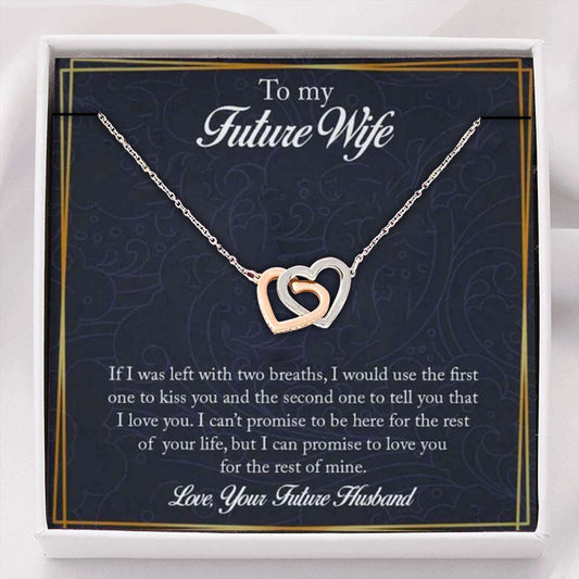 Future Wife Necklace, To My Future Wife Necklace Gift, Necklace For Fiancee, Necklace For Future Wife Rakva