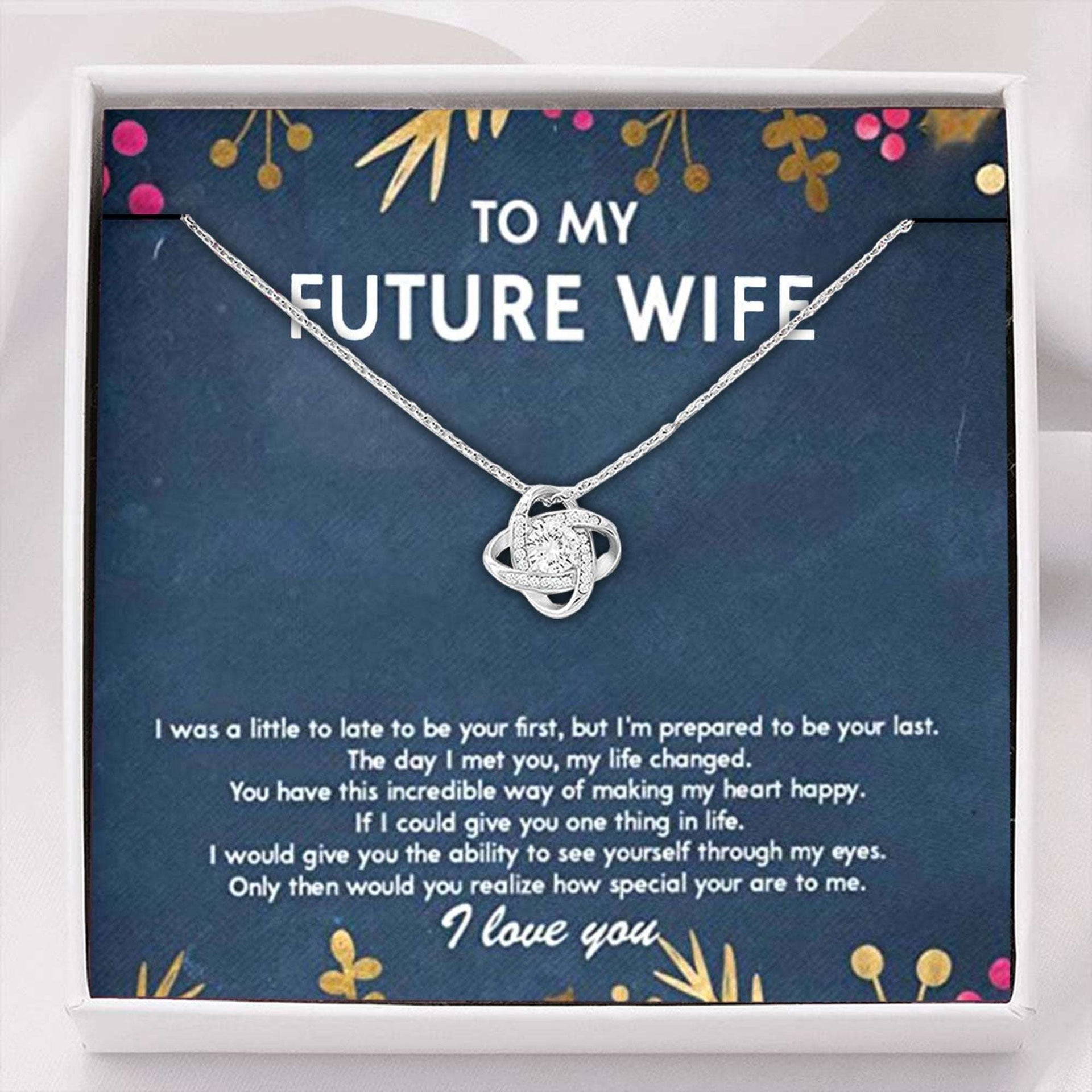 Future Wife Necklace, To My Future Wife Necklace, Last Everything  Necklaces, Soulmate Gift For Her