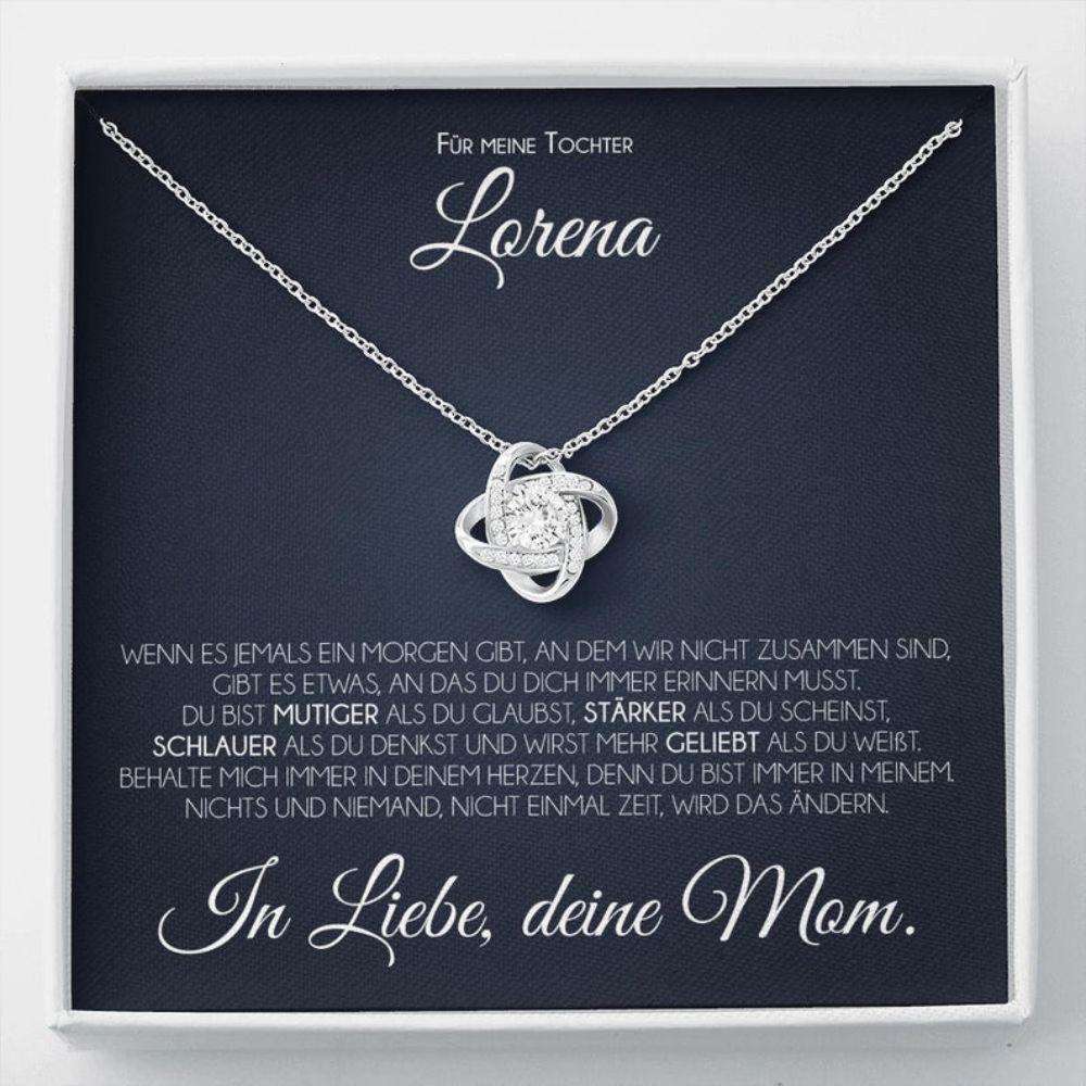 Geschenk Fur Tochter Von Mutter, Tochter Mutter Halskette, Zu Meiner Tochter Rakva