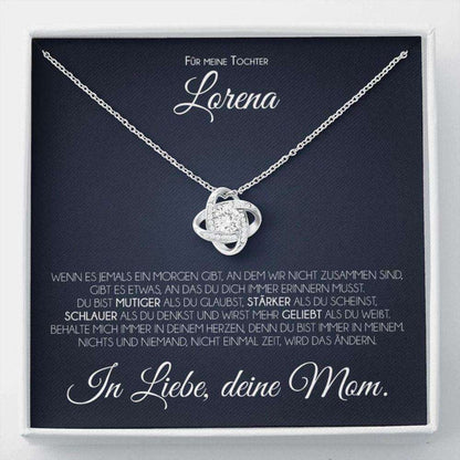 Geschenk Fur Tochter Von Mutter, Tochter Mutter Halskette, Zu Meiner Tochter Rakva